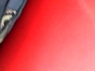 Fuck her in red panties then creampie her