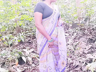 Desi Stepmom Outdoor Sex - Stepson Fucks Her Hard in Forest