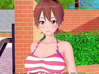 Visual hentai, big tits milfs, making baby