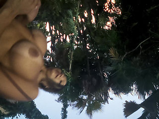 Horny Latina Poolside Butt Plug Anal Play Till Huge Squirt on Camera