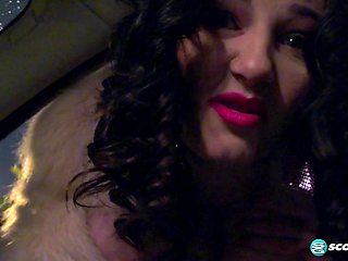 Busty Vanessa Y. Fucks in Lingerie with Bush