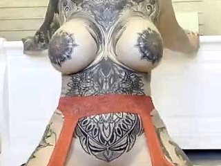 MILF Donna rides dildo