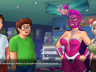 Sexy Fighter in Front of Us -summetime saga