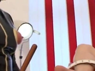 Humiliating penis and ass dildo