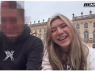 Vlog Meeting With A Subscriber Petite French Alt Tattooed In Public Is Going To Get A Big Cock