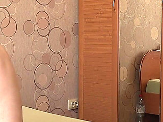 A Mature Wife in White Panties Fingering Her Hairy Pussy. Amateur Camera in the Bedroom. Big Ass off-screen.