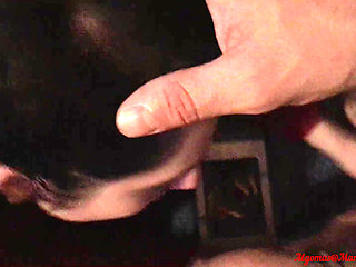 Shy Teen in Red Dress Love to Swallow.!