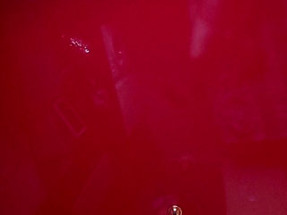 Steep red ceilings :)