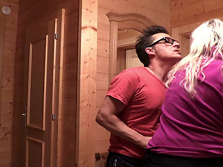 She Is Big Titted Blonde MILF From France Who Likes to Ride Cock