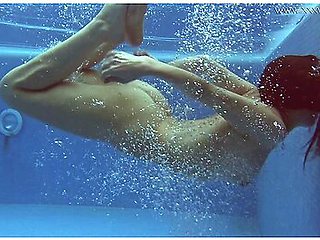 Juicy Russian Babe In The Pool