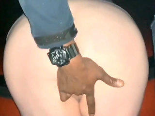 Youngenglishbbw - Sucking BBC Nata4sex outdoors fingering my fat pussy bent over