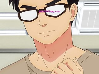 Shy couple fears being caught as he goes all in - HENTAI Uncensored ENG Subbed