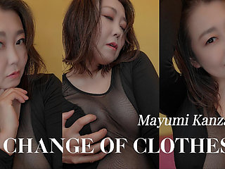 Changing Clothes in the Waiting Room for the Photo Shoot