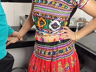 Indian desi aunty show our hot hairy pusssy in kitchen then our husband cumshot sex