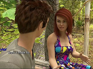 Hentai visual novel with cartoon porn featuring vaginal action