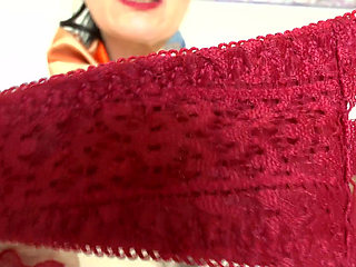 Sniffing Panties and Cumming! Lady Victoria Valente