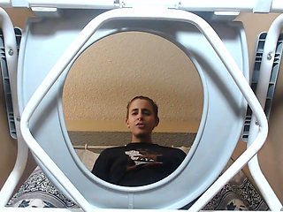 POV Fart Slave Trapped in Toilet