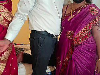 Indian Housewife Threesome Roleplay Fucking with Pushpa Valli, Wonder, Laxi Ammu