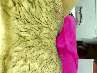 Mom masturbates her delicious huge hairy pussy