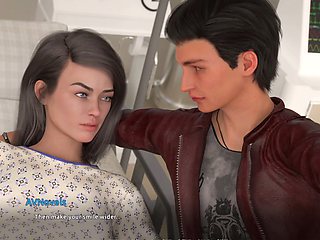 Busty blonde with big natural tits and a hot ass exploring her first experiences