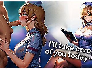 Car Toon - [voiced Hentai Joi] Mommy Nurse Helps You With Your Ejaculation Problem Joi [edging] [femdom]