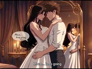 Stepmom's Secret Wedding Night Moment with stepson
