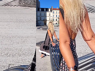 Blonde Mature Wife Enjoys Sex After Walk