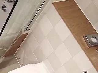Quick Shower Fuck & Creampie in Secret Lunchtime Rendezvous'
