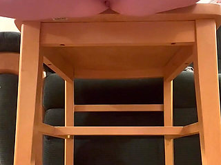 Huge Shooting Squirts with My Purple V-soaking the Floor