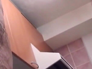 Asian Hot Maids Scene-2 Pretty Maid Fucking in the Kitchen Ends up with Her Hairy Pussy Full of Cum