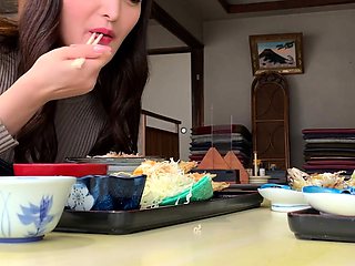 Japanese teen blowjob with creamy mustache