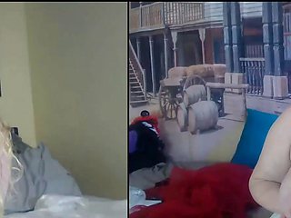 Slutty amateur flashing her big boobs in the backseat