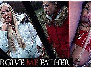 Ian Scott, Blondie Bombshell And Martin Gun - Sinning Blonde Busty Amateur Bimbo With Big Ass In Sexual Hardcore Reality Show