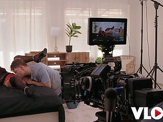 Emotional Eveline Dellai's heels movie