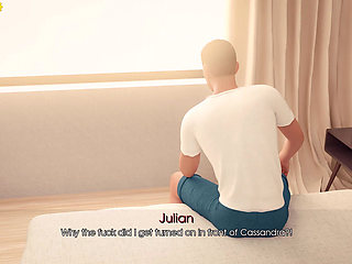 My Pleasure 46 - Julian Gives Shoulder Massage to Cassandra and Nude Shower of Barbara and Lori