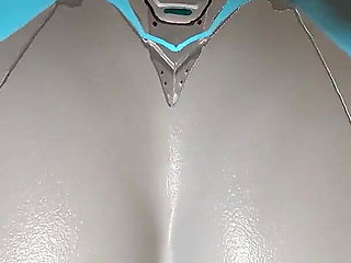 Thick Sex Doll Rides Dildo Anal