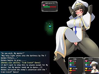 Nymphomania Priestess Cuckold Hentai Game Ep.10 Creampie My GF While Fingering Her Anus!