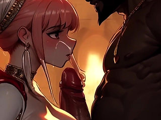 African Warriors Have Rough Sex in the Streets of Europe