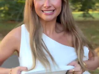 A Day In London with Slim Blonde Cutie Lily Phillips + Hot Blowjob Bonus At Mr Lucky Life