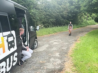 Big Tit MILF Miss Crude Gets Picked Up For Hardcore Bus Sex - Blowjob & Facial in 4K