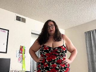 Stepmom Catches You Jerking Off - Horny MILF Big Tits POV