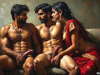 Indian gangbang her in hotel room