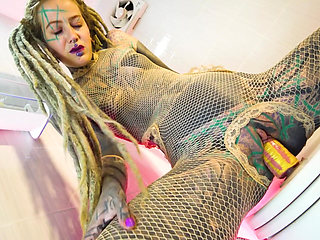 Alternative Tattoo Model Solo Piss Action