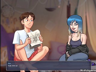 Hot girl gets plowed in 3D animation with her fuckpole