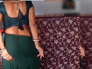 Indian desi sister-in-law is taking off her clothes and fingering her pussy showing brother-in-law