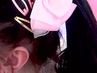 Celestina Bloom Sexy Skinny Small Tits Hottie Huge Cock POV Deepthroat Facefuck Blowjob and Cum Swallow