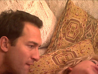 Blonde babe loves to suck and fuck