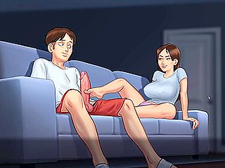 Stepsister Caught Stepbrother Jerking Off(18+) - Summertime Saga New Update With Verified Amateurs