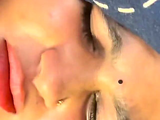 Newly Married Wife with Mehndi Hands in Orange Saree Husband Fucks Herhard