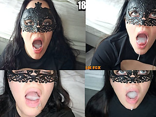 Amateur MILF Swallows 20 Loads of CUM - Millie Fox
